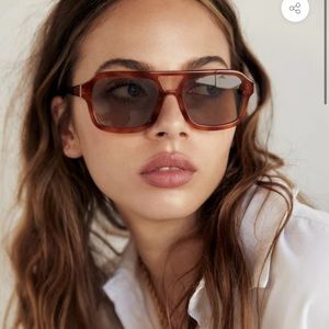 VEHLA Dixie honey tort/graphite sunglasses